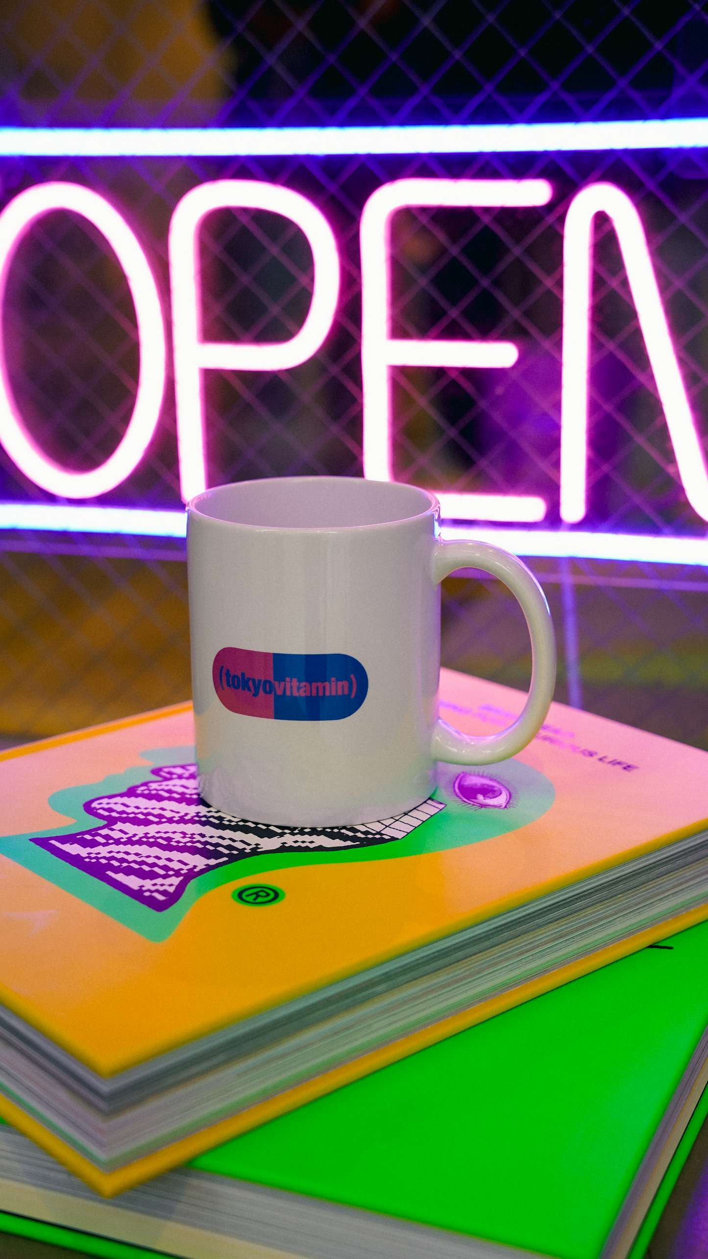 No Free Coffee x tokyovitamin MugCup