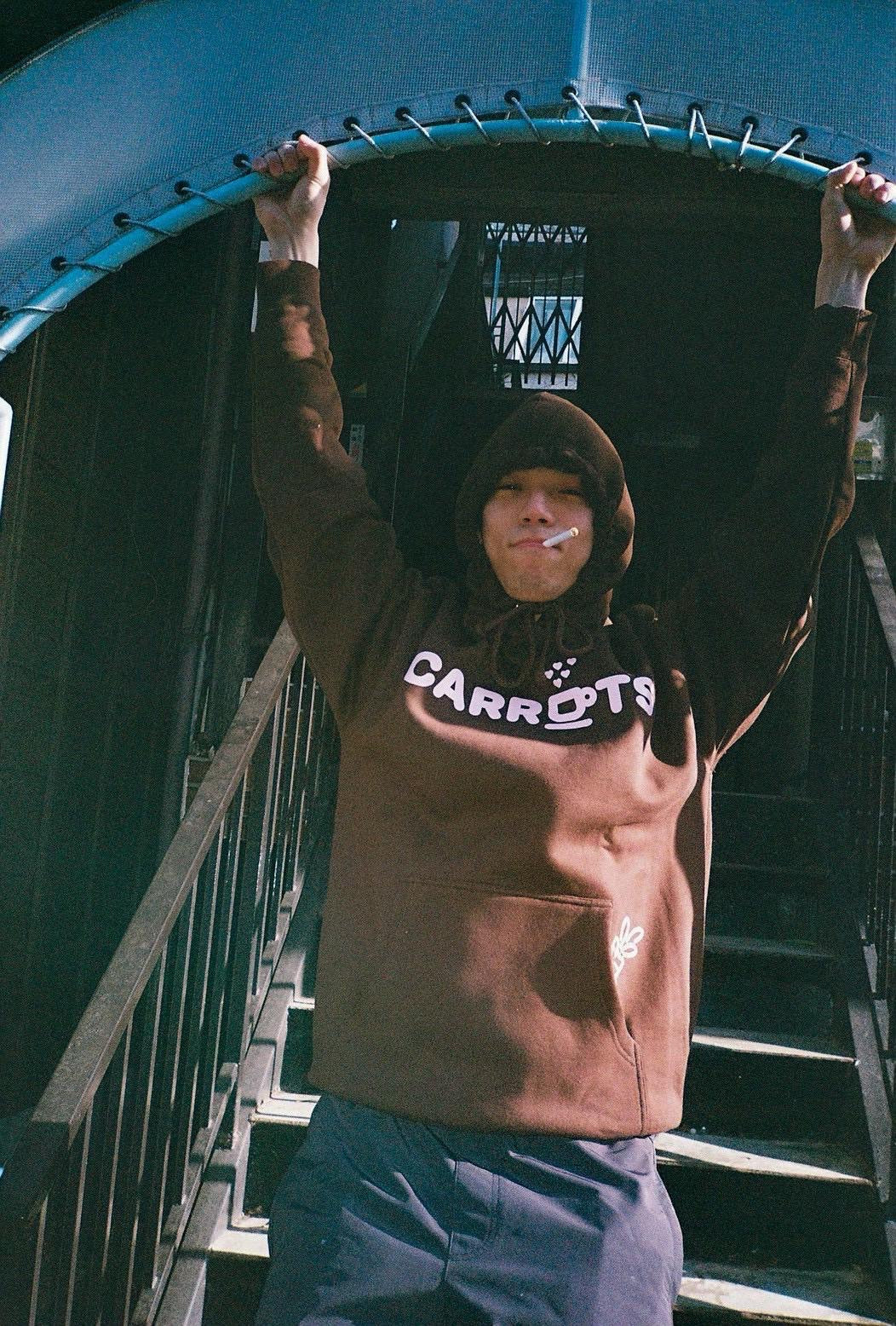 No Free Coffee x Carrots by Anwar Carrots Five-Year Anniversary Hoodie